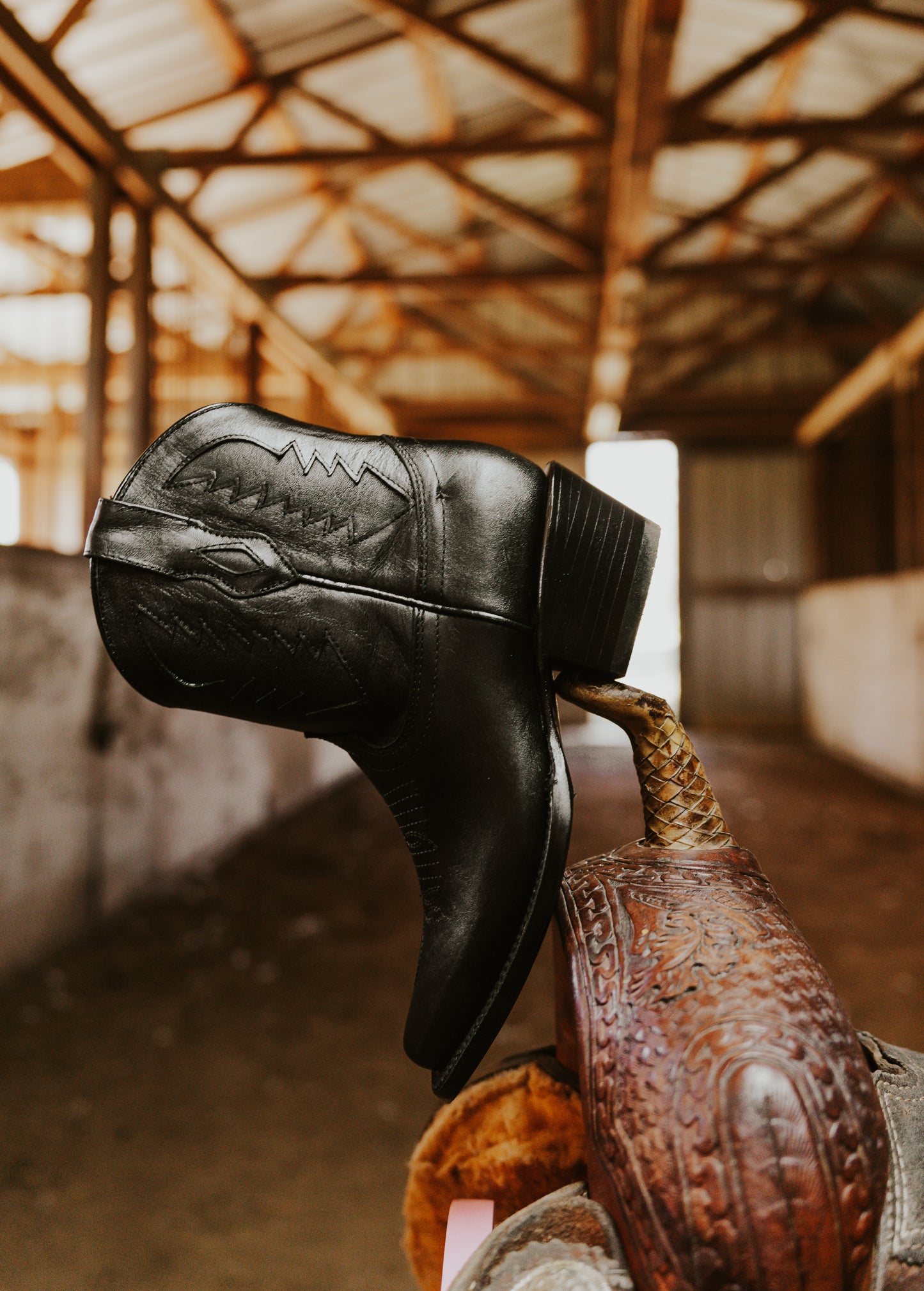 THE ARIANE COWGIRL BOOTIE