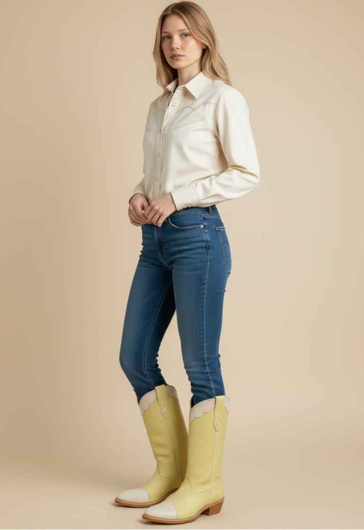 The Sunny Cowgirl Boot